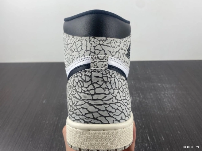 Cheap Air Jordan DZ5485-052 1 White Cement OG High 0702